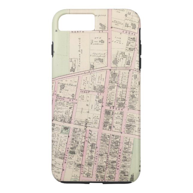 Brun universiteten Case-Mate iPhone skal (Baksida)