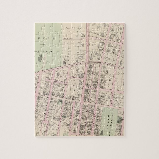 Brun Universiteten Pussel (Vertikal)