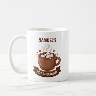 Brun Varm Choklad Vän Lärare Kollega Present Kaffemugg