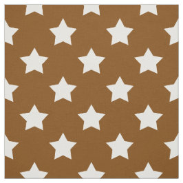 Brun vit stjärnor Mönster dekorativ textil
