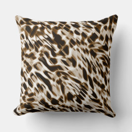 Brun vridande hål i rörelse, mörk och vitaktig kudde