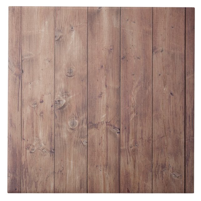 Brun wood väggstruktur kakelplatta (Framsidan)