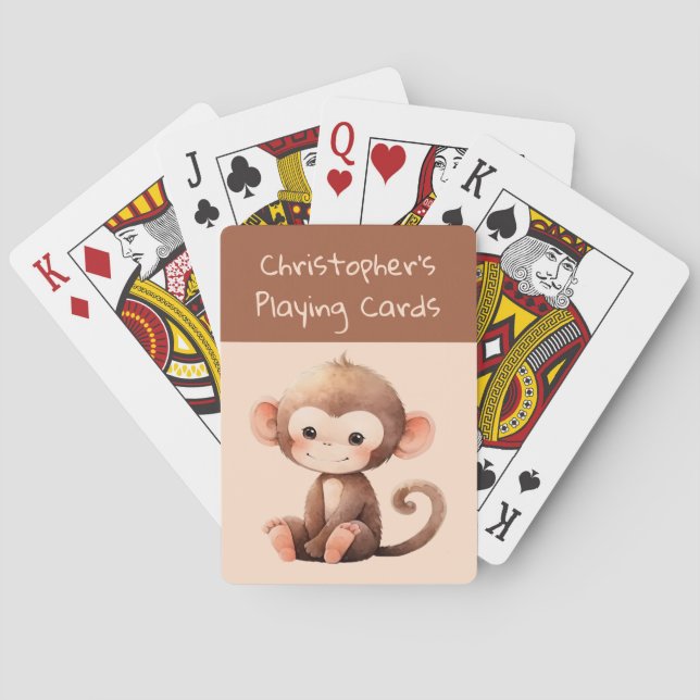 Bruna bländande bländare av kute casinokort (Baksidan)