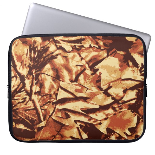 Bruna Camo kamouflagegåvor för jägare Laptop Sleeve (Framsidan)
