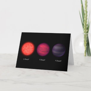 Bruna dvärgar som en interstellär resande ser. kort