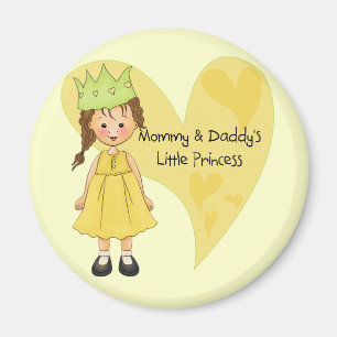 Bruna hårmammor och papporPrincess Magnet