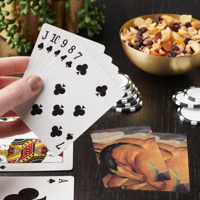 Bruna Hästar Casinokort (På plats)