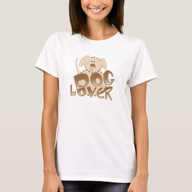 Bruna hund älskareTshirts och gåvor T-shirt (Framsida)