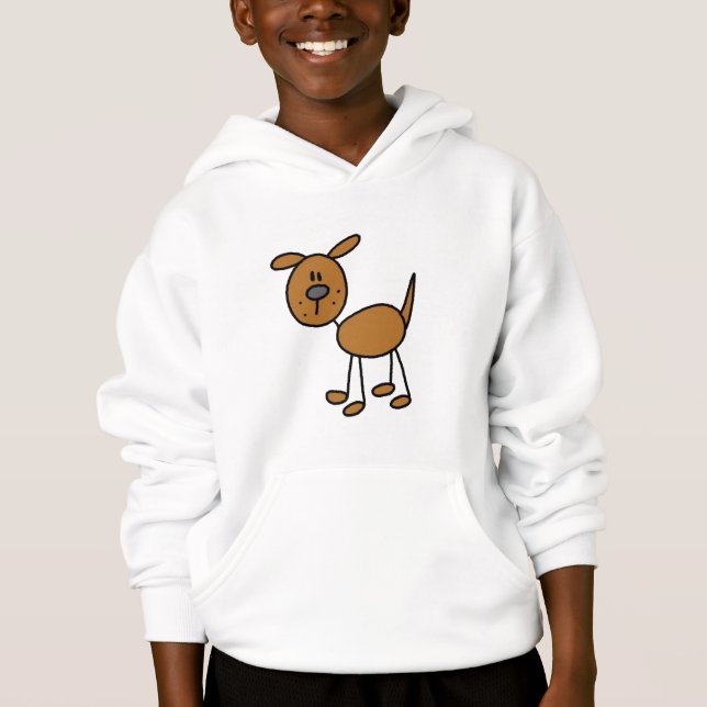 Bruna hundTshirts och gåvor Tröja (Framsida)