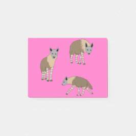 Bruna hyenor post-it block