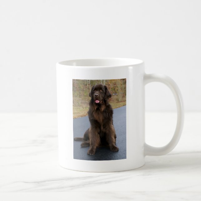 Bruna Newfie Kaffemugg (Höger)