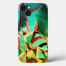 Bruna ränder över grönt eller akvamarinbakgrund