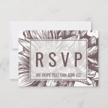 Bruna solrosor sångförfrågan RSVP