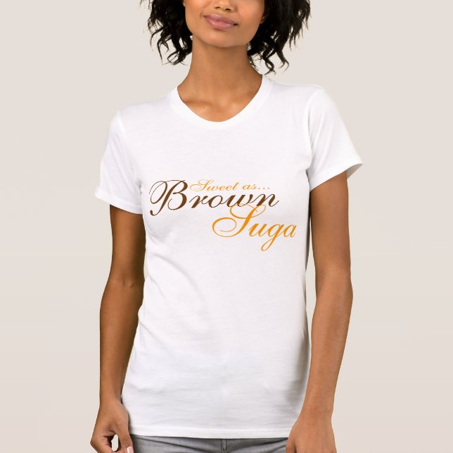 Bruna Suga T-shirt (Framsida)