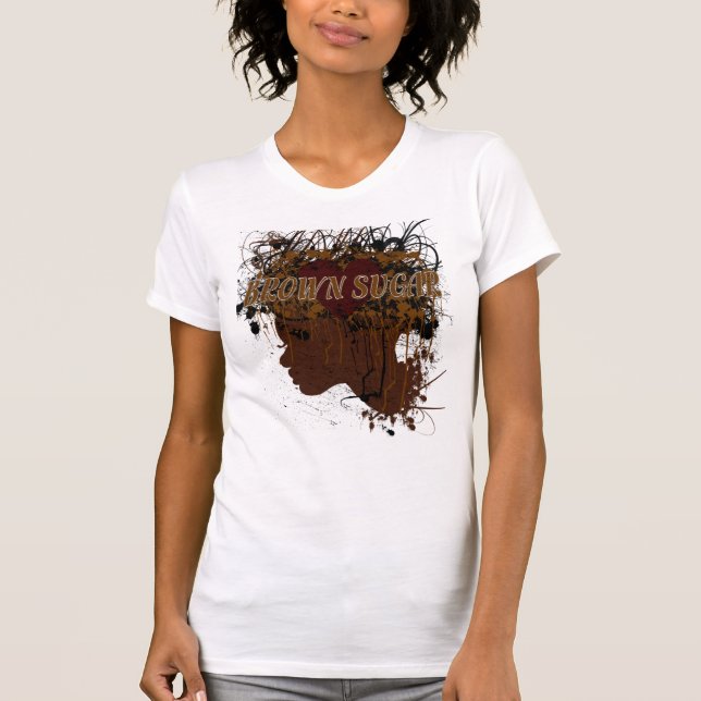 Bruna Sugarfin Tee Shirt (Framsida)