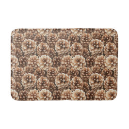 Bruna Tallkottar Natur Bröllopsdusch Badrumsmatta