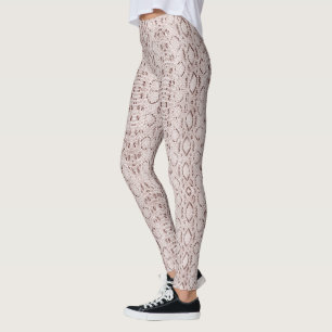 Brunaktig rödaktig leggings