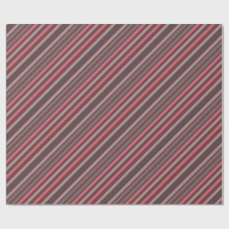 brunaktiga diagonala linjer presentpapper