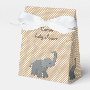 brunbabdusch elefant presentaskar
