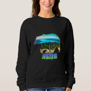 Brunbjörn Alabama Sand Mountain Landmark för björn T Shirt