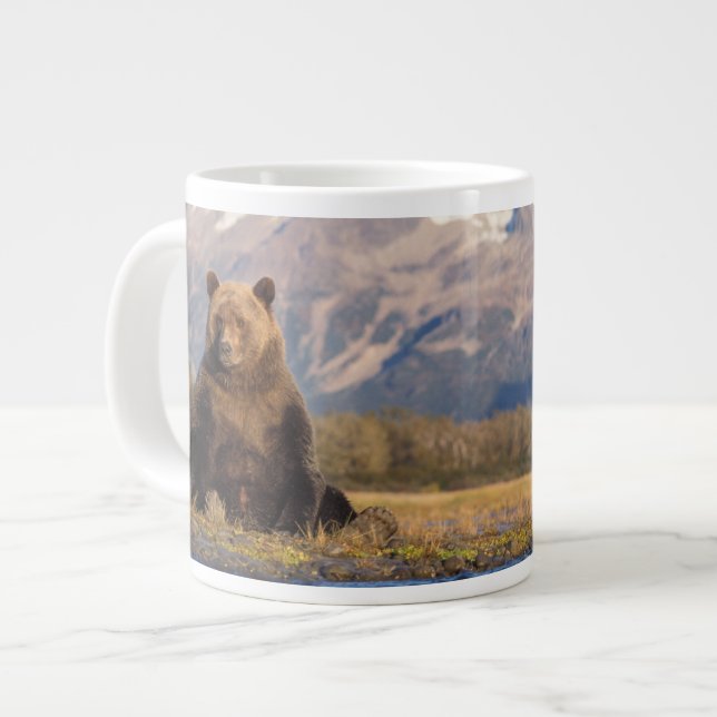 brunbjörn, Ursus arctos, grizzly björn, Ursus Jumbo Mugg (Framsida vänster)