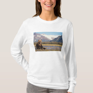 Brunbjörn, Ursus arctos, grizzlybjörn, Ursus T-shirt