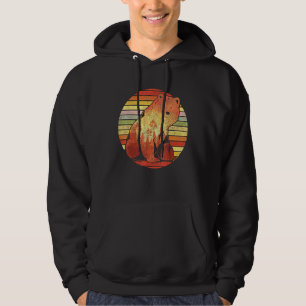 Brunbjörn utomhus av vilda skogar hoodie