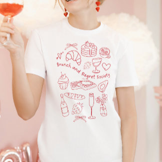 Brunch and Regret Society T Shirt