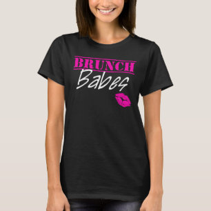 Brunch Babes - Resting Brunch Ansikte T Shirt