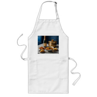 Brunch Bliss: Mimosas and Chicken & Waffles Deligh Långt Förkläde