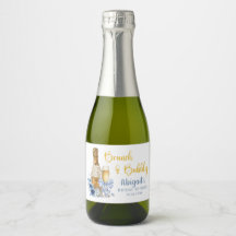 BRUNCH & BUBBLY Blue Blommigt Möhippa