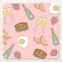 Brunch & Bubbly Pappersunderlägg