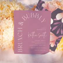 Brunch & Bubly Bold Blommigt budgetMöhippa