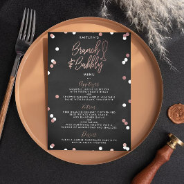 Brunch & Bubly Confetti-Möhippa Meny