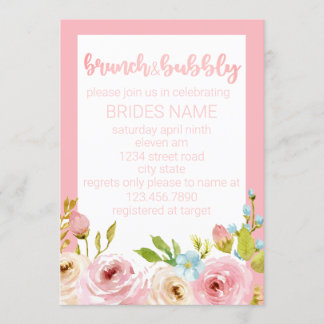 Brunch & Bubly Inbjudningar