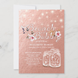 Brunch & Bubly Möhippa Mason Burk Ro Guld Inbjudningar