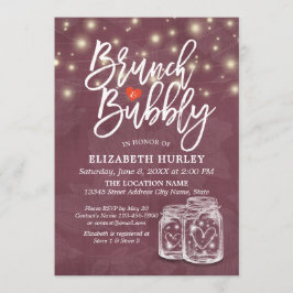 Brunch Bubly Möhippa Mason Burk String Light Inbjudningar