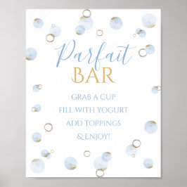 Brunch BubLY och Baby Shower Parfait Pub Poster