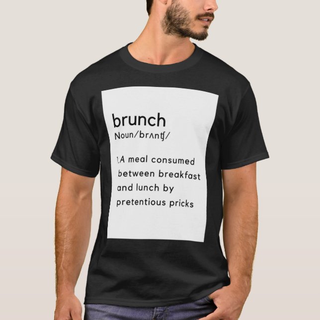Brunch Classic T-Shirt (Framsida)