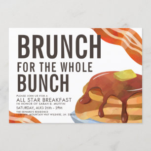 BRUNCH FOR BUNCH Frukostinsamling inbjudan