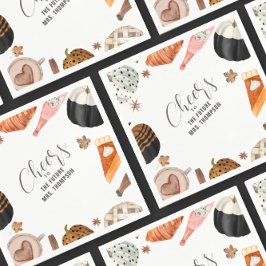 Brunch för Unik Fall Paverkligen Pumpkins Möhippa Pappersservett