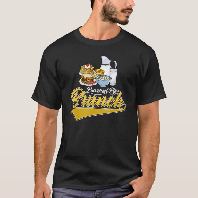 Brunch Ideas Food Recipes Mimosa Breakfast Söndag T Shirt (Framsida)