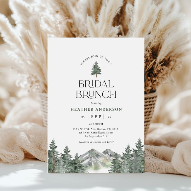 Brunch-inbjudan till Möhippan om bergsområden i Gr Inbjudningar (Skapare uppladdad)