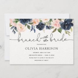 Brunch med Bride Shower Inbjudningar