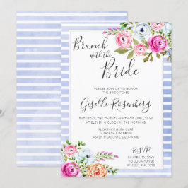 Brunch med den moderna Blommigtens breda inbjudan