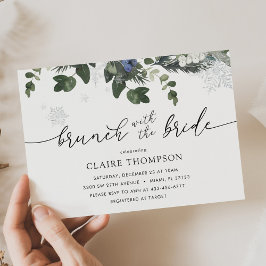 Brunch med inbjudan till Bride Winter Shower