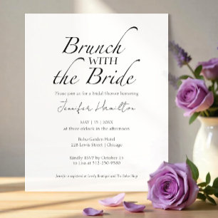 Brunch med Möhippan Bride Black & White