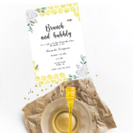 Brunch och bubblor - möhippa för bitema inbjudningar