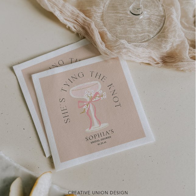 Brunch och BubLY Champagne Möhippa Napkins Pappersservett (Skapare uppladdad)