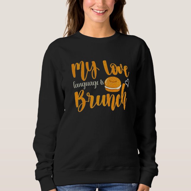 Brunch Quote Bagel Breakfast Brunch T Shirt (Framsida)